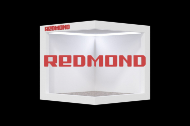 Имиджевая 3D indoor реклама в ТРЦ Москвы и Санкт-Петербурга для REDMOND