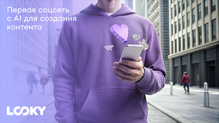 Первая соцсеть с AI для создания контента