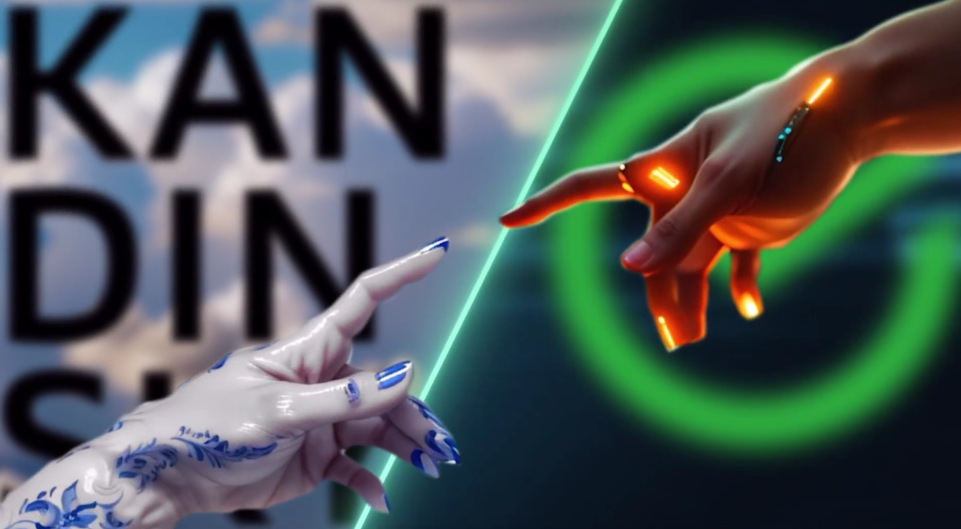 Первый масштабный нейроарт челлендж с Kandinsky 2.2 на Twitch